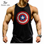 Seven Joe. musculation vest bodybuilding clothing and fitness men