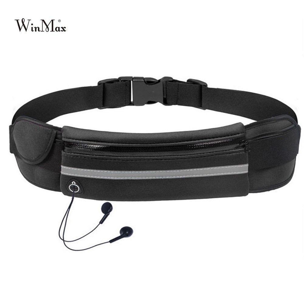 New Outdoor Running Waist Bag Waterproof Mobile Phone Holder Jogging Belt