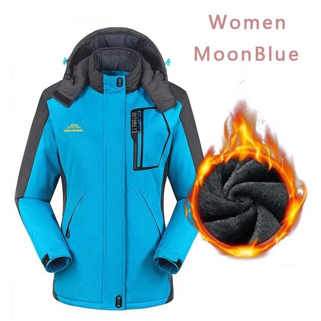 Befusy Lady's Windproof Waterproof Women Ski Jackets Winter Warm Outdoor