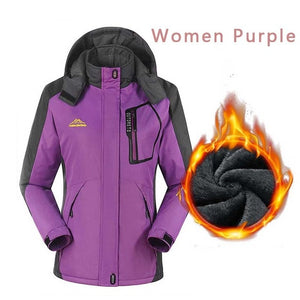 Befusy Lady's Windproof Waterproof Women Ski Jackets Winter Warm Outdoor