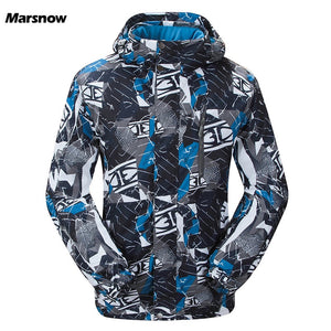 Marsnow Men Ski Jackets Winter Outdoor Thermal Waterproof Windproof Snowboard Jackets