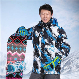 Marsnow Men Ski Jackets Winter Outdoor Thermal Waterproof Windproof Snowboard Jackets