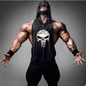 Skull Golds Bodybuilding Stringer Tank Tops men Gyms Stringer Shirt Fitness Tank Top