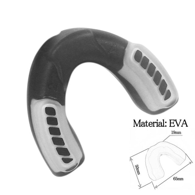 Professional Mouth Guard Adult Karate Muay Safety Soft EVA Mouth Protective Teeth