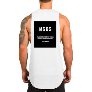 Brand NO PAIN NO GAIN clothing bodybuilding stringer gyms tank top men fitness