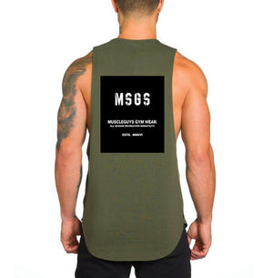 Brand NO PAIN NO GAIN clothing bodybuilding stringer gyms tank top men fitness