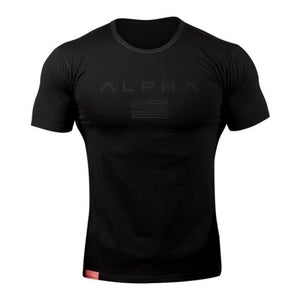 2018 new men cotton Gyms men t shirt Fitness bodybuilding shirts