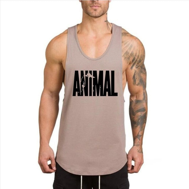 Animal brand clothing Golds Stringer Tank Top Mens Brand Singlet Tops