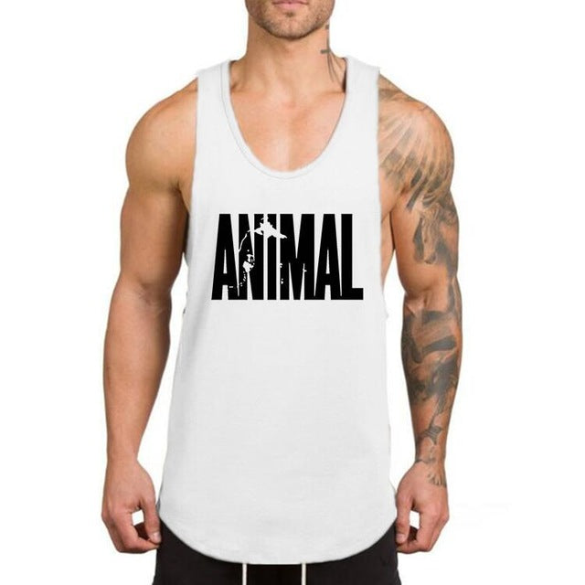 Animal brand clothing Golds Stringer Tank Top Mens Brand Singlet Tops