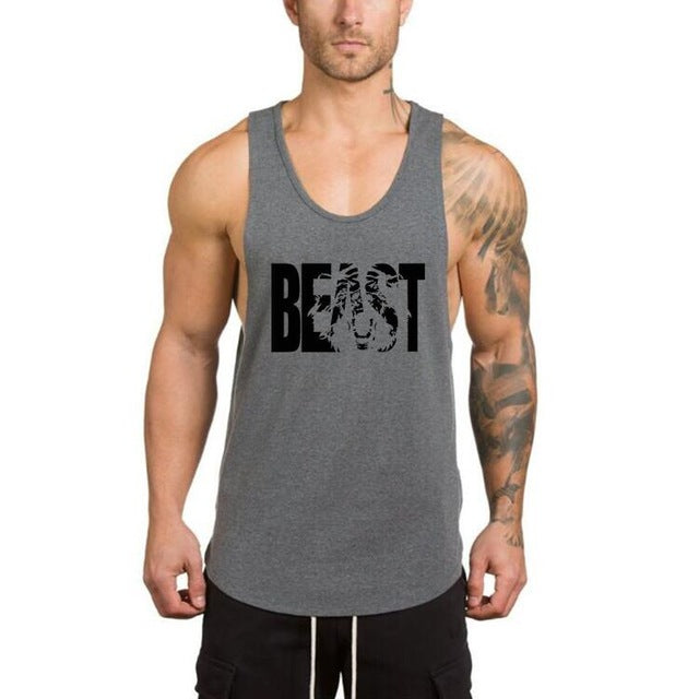 Animal brand clothing Golds Stringer Tank Top Mens Brand Singlet Tops