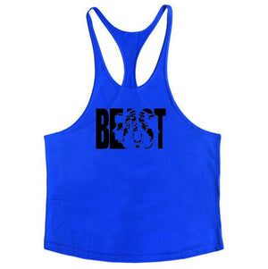 Muscleguys Cotton Gyms Tank Tops Men Sleeveless Tanktops For Boys Bodybuilding