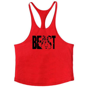 Muscleguys Cotton Gyms Tank Tops Men Sleeveless Tanktops For Boys Bodybuilding