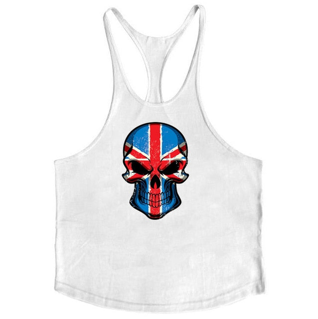 Muscleguys Cotton Gyms Tank Tops Men Sleeveless Tanktops For Boys Bodybuilding