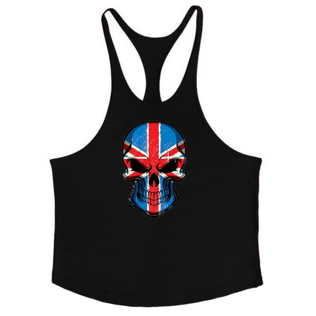 Muscleguys Cotton Gyms Tank Tops Men Sleeveless Tanktops For Boys Bodybuilding