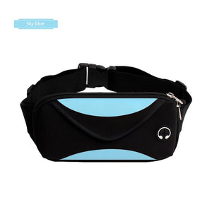 Unisex Running Waist Bag, Sport Waist Pack, Waterproof Mobile Phone Holder, Gym Fitness Bag