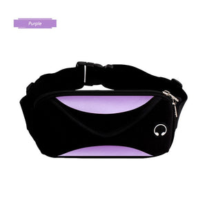 Unisex Running Waist Bag, Sport Waist Pack, Waterproof Mobile Phone Holder, Gym Fitness Bag