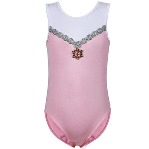 BAOHULU Sleeveless Gilding Gymnastics Leotard Mermaid for Girls Kids Ballet Jumpsuit