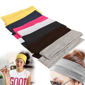 Yoga Hair Bands Sport Elastic Headbands 2PCS Sports Yoga Accessory