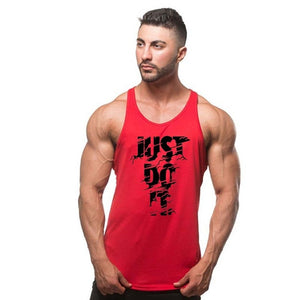 2018 Brand clothing Fitness tank top men Cotton Sleeveless shirt bodybuilding