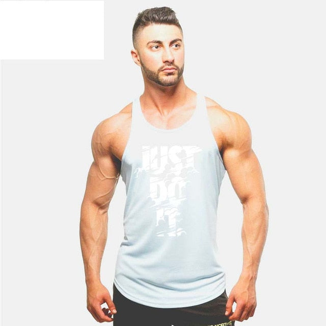 2018 Brand clothing Fitness tank top men Cotton Sleeveless shirt bodybuilding