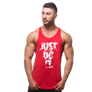 2018 Brand clothing Fitness tank top men Cotton Sleeveless shirt bodybuilding