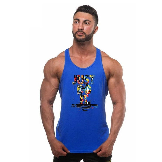 2018 Brand clothing Fitness tank top men Cotton Sleeveless shirt bodybuilding