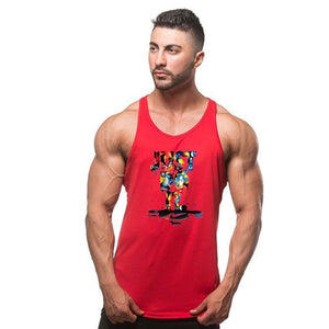 2018 Brand clothing Fitness tank top men Cotton Sleeveless shirt bodybuilding