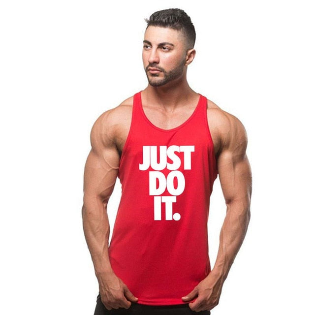 2018 Brand clothing Fitness tank top men Cotton Sleeveless shirt bodybuilding