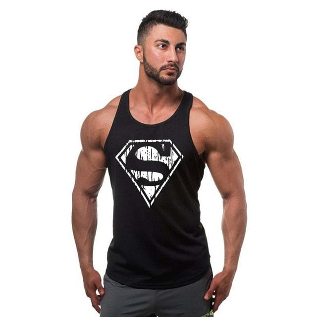 2018 Brand clothing Fitness tank top men Cotton Sleeveless shirt bodybuilding