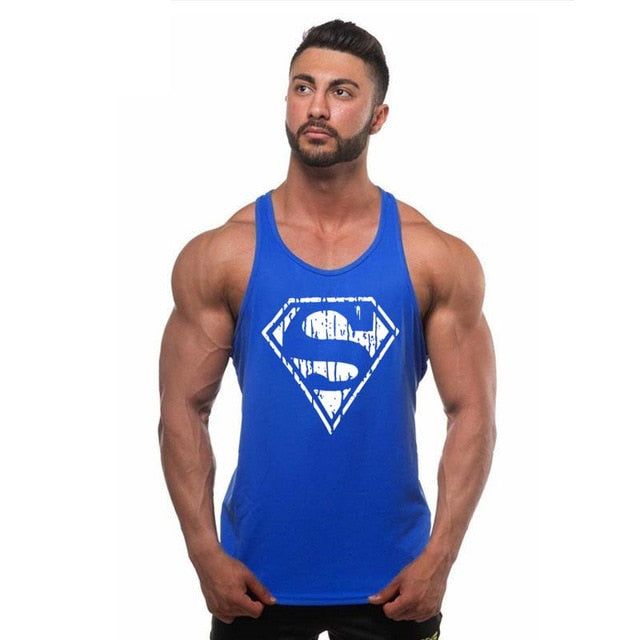 2018 Brand clothing Fitness tank top men Cotton Sleeveless shirt bodybuilding