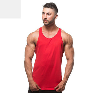 2018 Brand clothing Fitness tank top men Cotton Sleeveless shirt bodybuilding