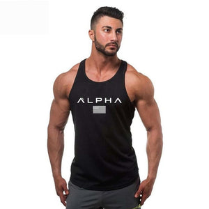 Bodybuilding Men Summer Fitness bodybuilding Hooded Tank Top