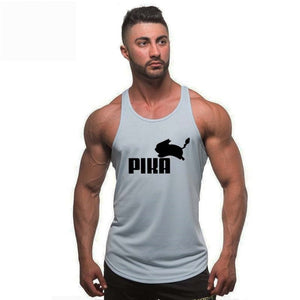 Bodybuilding Men Summer Fitness bodybuilding Hooded Tank Top