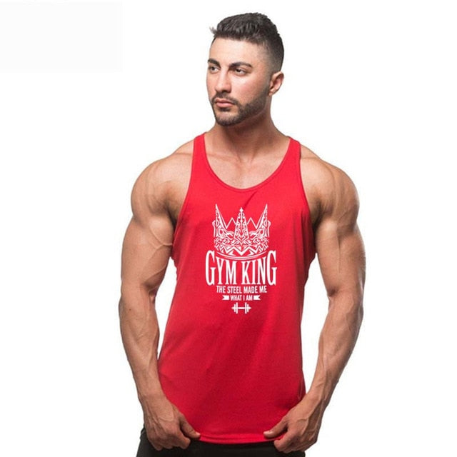 Bodybuilding Men Summer Fitness bodybuilding Hooded Tank Top