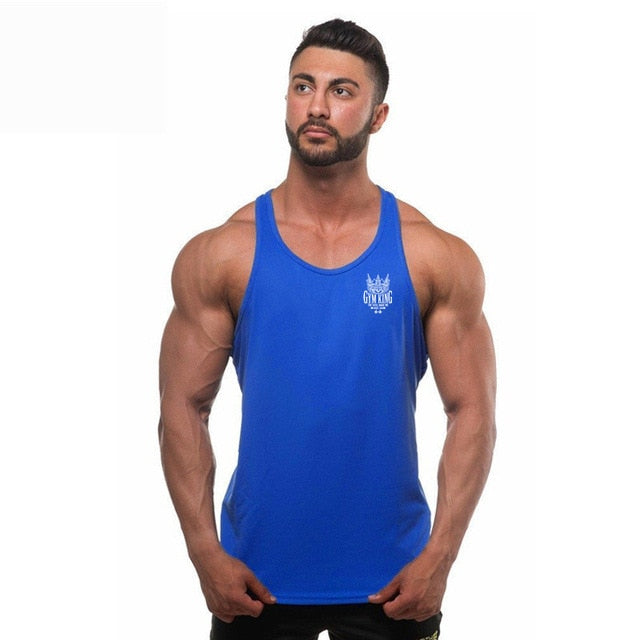 Bodybuilding Men Summer Fitness bodybuilding Hooded Tank Top