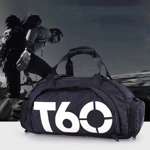 Waterproof Gym Sports Bag Fitness Training Outdoor Backpacks Multifunctional Travel Luggage Shoulder Handbag for men women