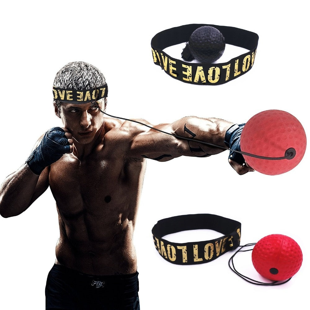 Boxing Reflex Speed Punch Ball MMA Sanda Boxer Raising Reaction