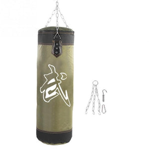 Empty Boxing Sand Bag Hanging Kick Sandbag Boxing Training Fight Karate Punch Bag