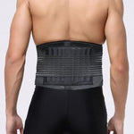 Adjustable Sport Accessories Back Support Brace Belt Double Adjust Back Pain Relief