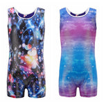 2018 New Ballet Leotard Gymnastics Wear Newest Starry Sky Dancing