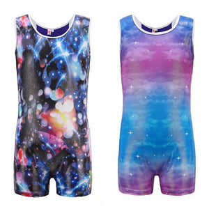 2018 New Ballet Leotard Gymnastics Wear Newest Starry Sky Dancing