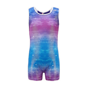 2018 New Ballet Leotard Gymnastics Wear Newest Starry Sky Dancing